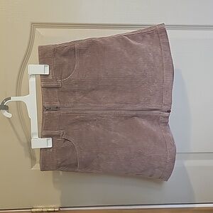 American Eagle Outfitters corduroy super stretch/ super high rise a-line skirt